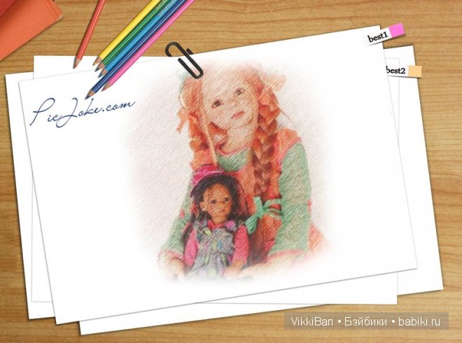 Яркое солнышко-МАЛИВИ от Annette Himstedt