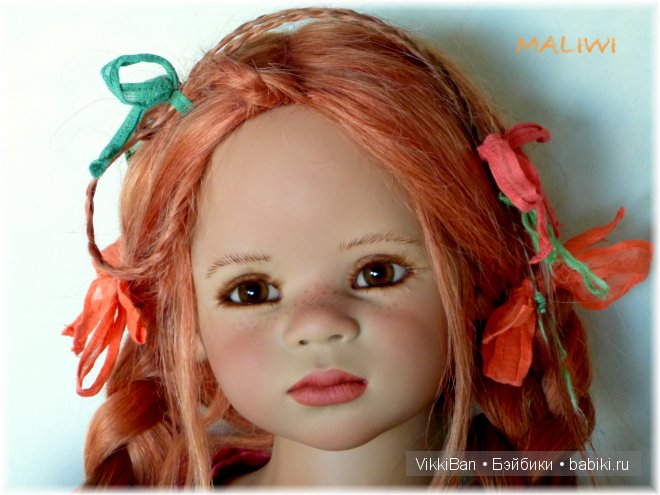 Яркое солнышко-МАЛИВИ от Annette Himstedt