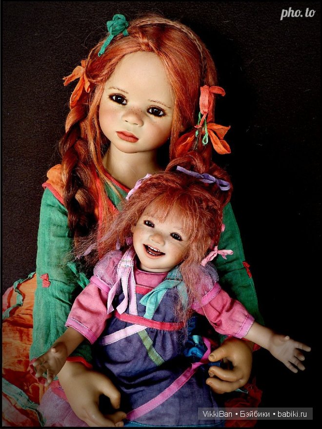 Рыжее солнышко Tinke & Co. Куклы Annette Himstedt