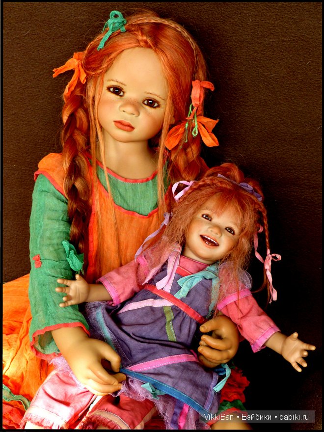 Рыжее солнышко Tinke & Co. Куклы Annette Himstedt (фото 5)