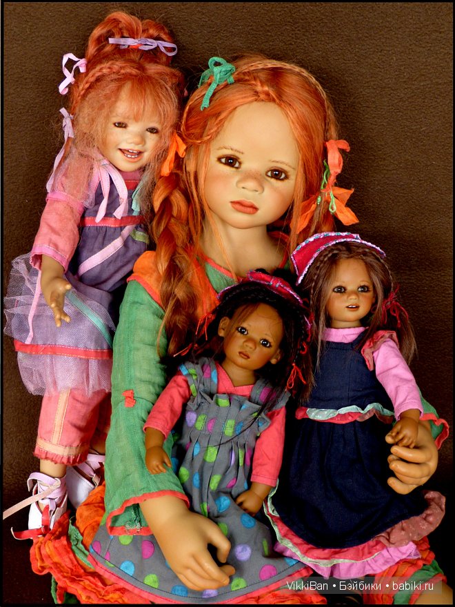Рыжее солнышко Tinke & Co. Куклы Annette Himstedt (фото 9)
