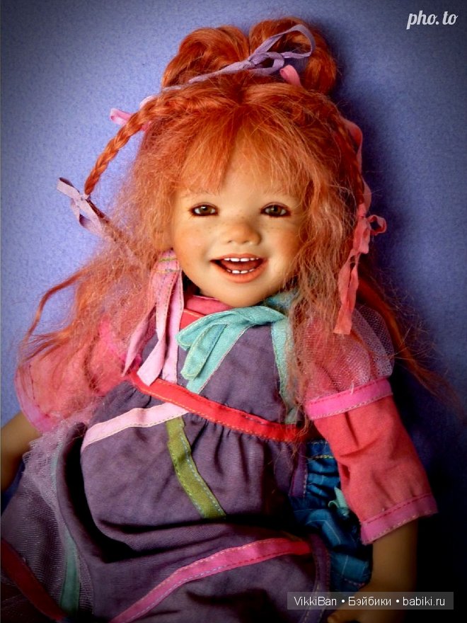 Рыжее солнышко Tinke & Co. Куклы Annette Himstedt (фото 6)