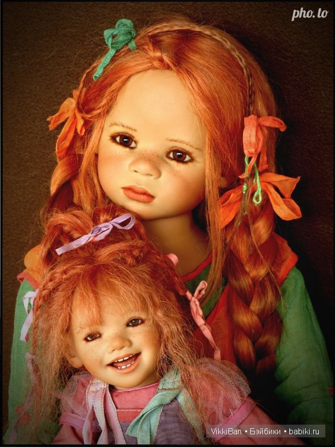 Рыжее солнышко Tinke & Co. Куклы Annette Himstedt (фото 7)