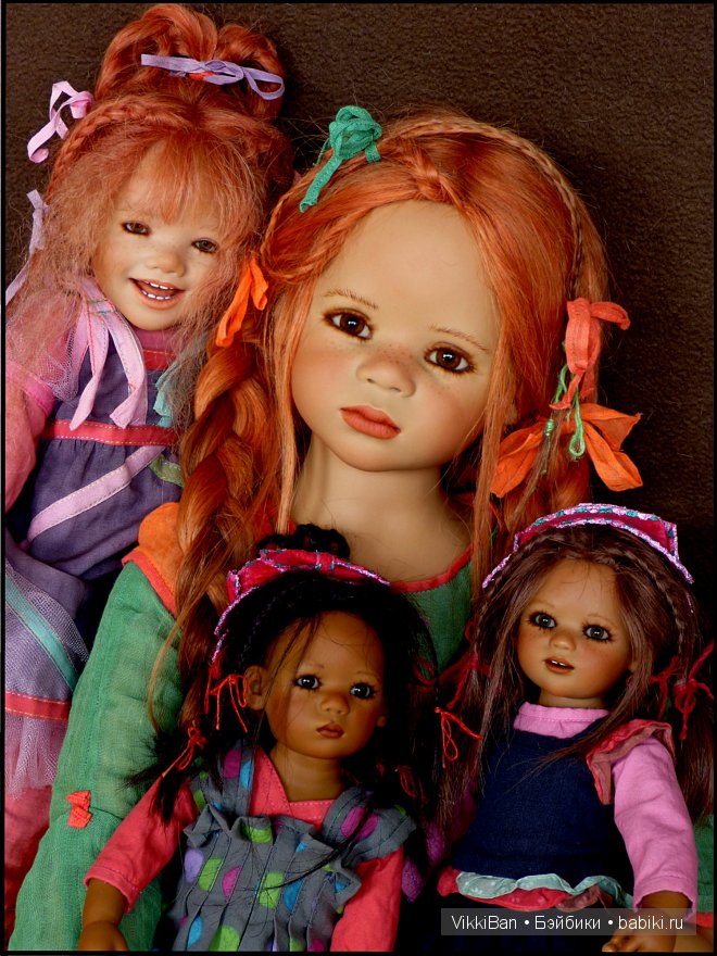 Рыжее солнышко Tinke & Co. Куклы Annette Himstedt