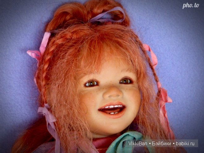 Рыжее солнышко Tinke & Co. Куклы Annette Himstedt (фото 10)