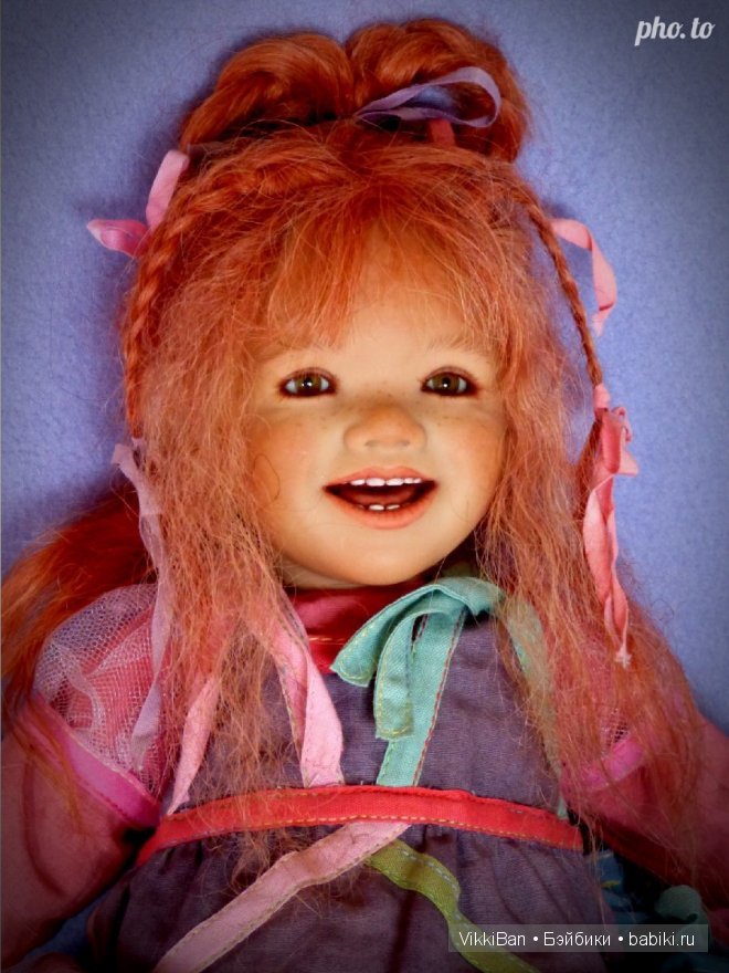Рыжее солнышко Tinke & Co. Куклы Annette Himstedt