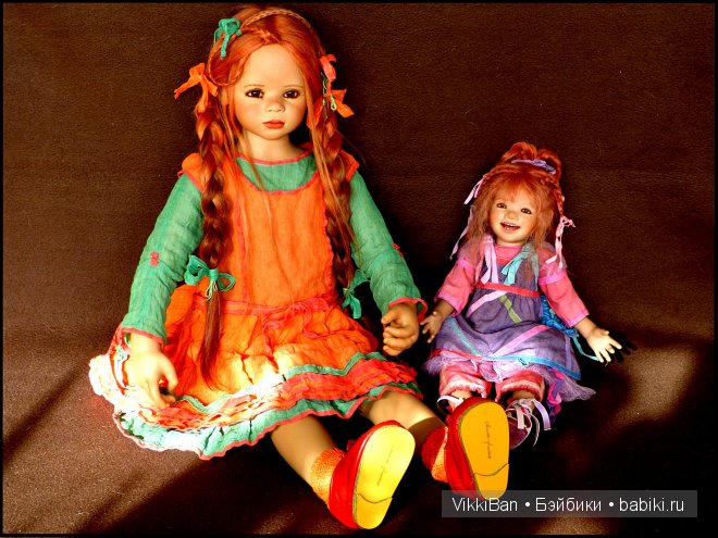 Рыжее солнышко Tinke & Co. Куклы Annette Himstedt