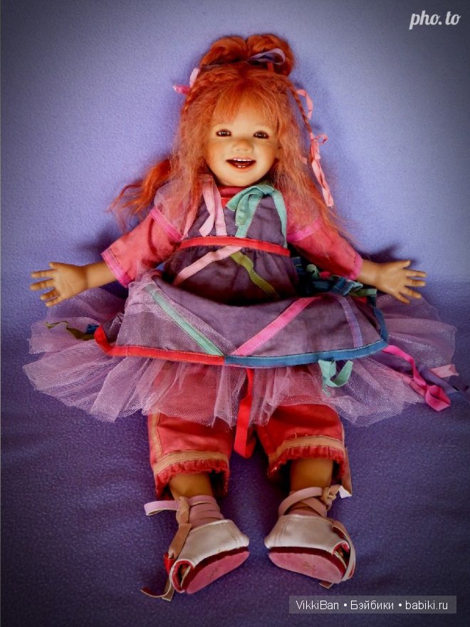 Рыжее солнышко Tinke & Co. Куклы Annette Himstedt (фото 4)