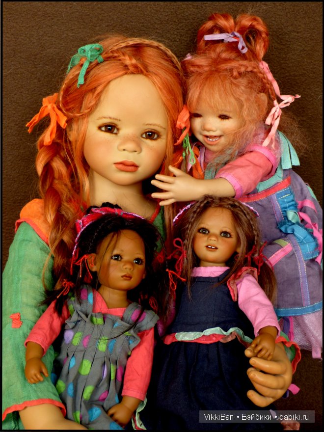 Рыжее солнышко Tinke & Co. Куклы Annette Himstedt