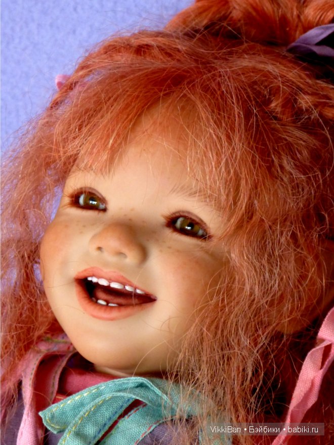 Рыжее солнышко Tinke & Co. Куклы Annette Himstedt (фото 2)