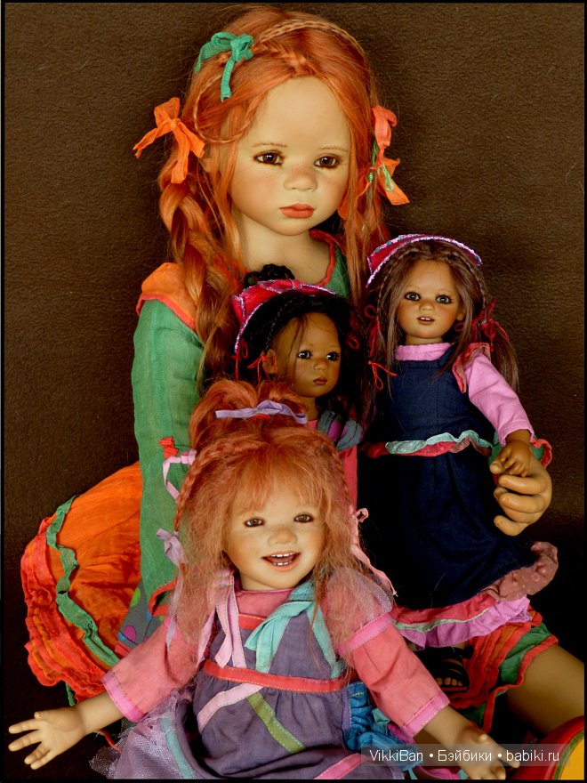 Рыжее солнышко Tinke & Co. Куклы Annette Himstedt (фото 3)