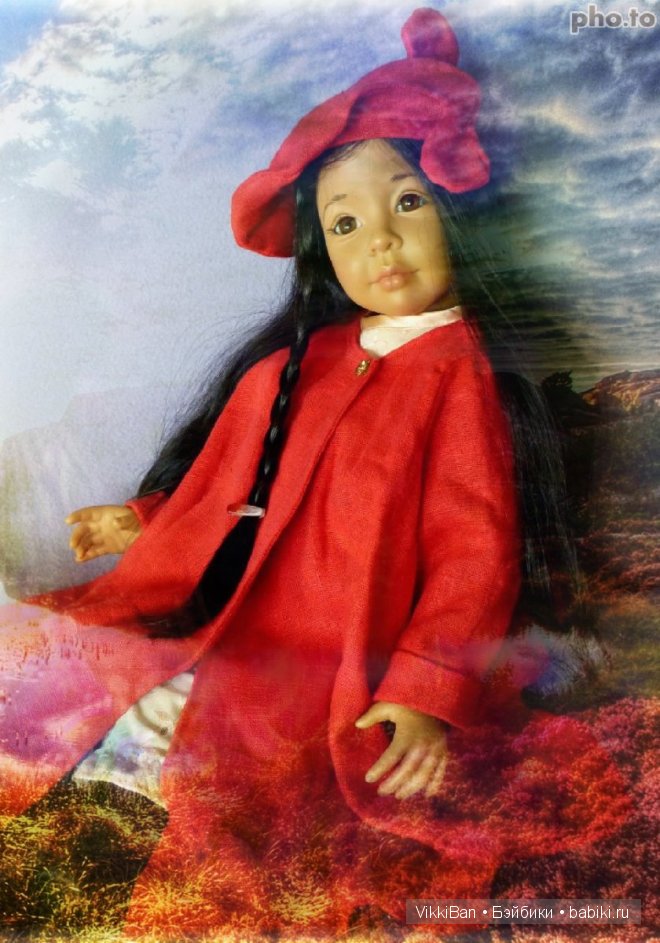 Коллекционная кукла MAURIEN от Joke Grobben (фото 7)