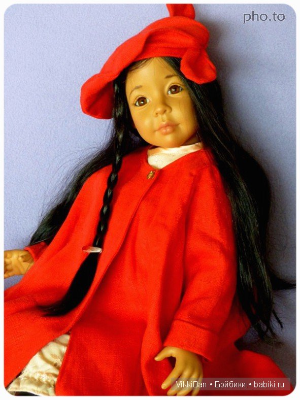 Коллекционная кукла MAURIEN от Joke Grobben