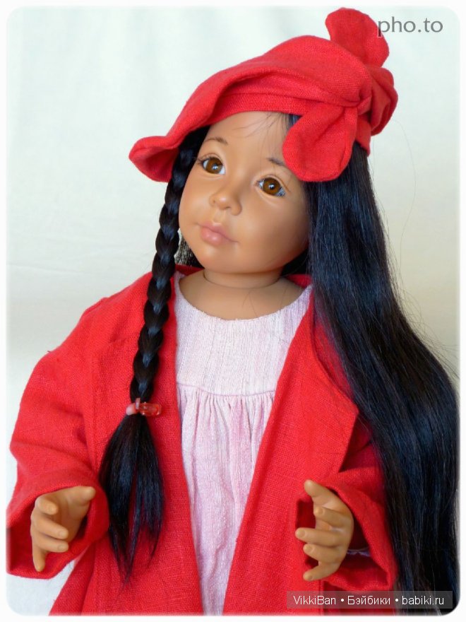 Коллекционная кукла MAURIEN от Joke Grobben (фото 6)