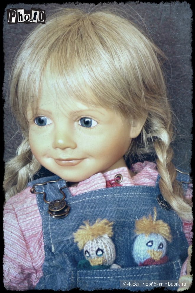 Коллекционная кукла EVA от Sieglinde Frieske