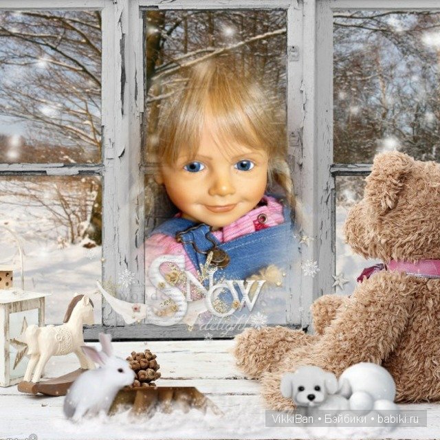 Коллекционная кукла EVA от Sieglinde Frieske (фото 2)