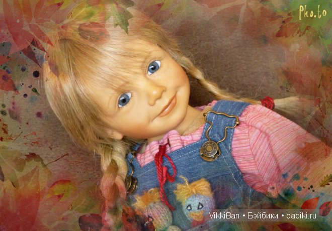 Коллекционная кукла EVA от Sieglinde Frieske