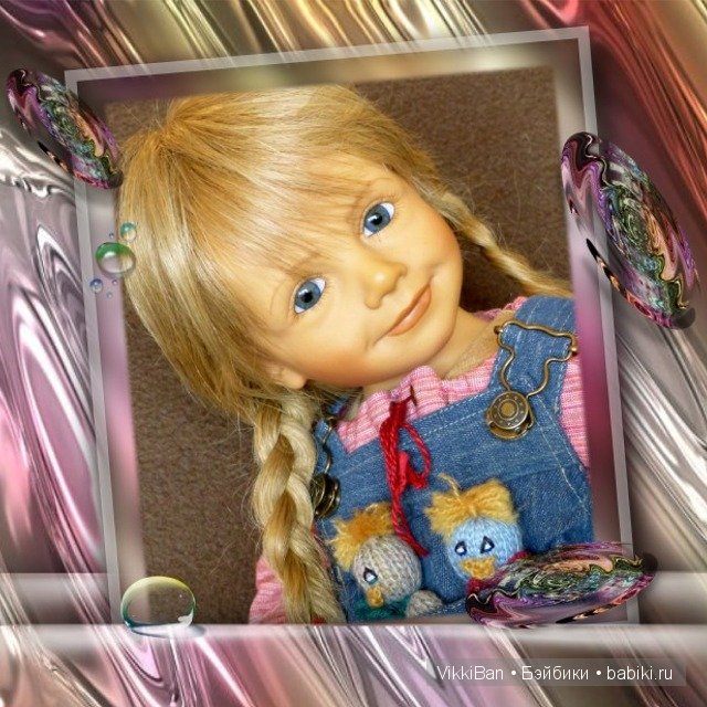 Коллекционная кукла EVA от Sieglinde Frieske (фото 10)