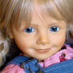 Коллекционная кукла EVA от Sieglinde Frieske