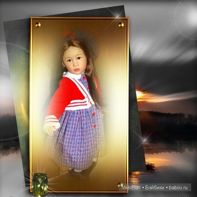 Коллекционная кукла Lotti от Sissel Bjorstadt Skille, GÖTZ (фото 9)