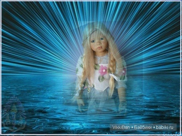 И, облачившись лунным светом, Нандини на берег идет