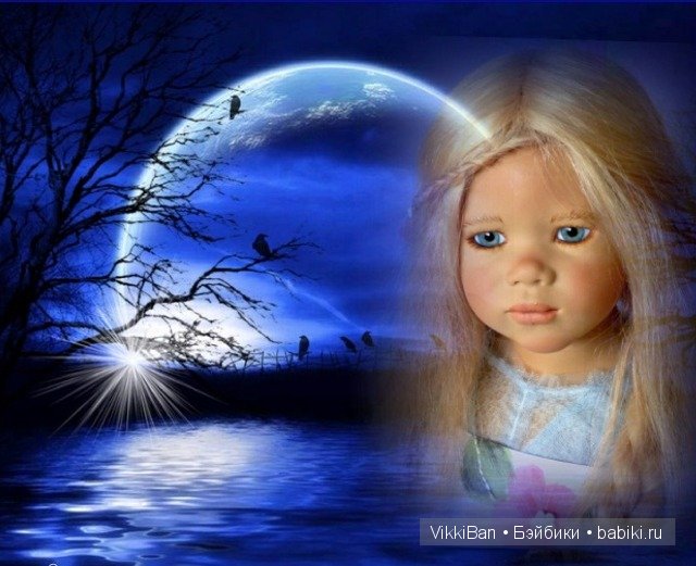 И, облачившись лунным светом, Нандини на берег идет