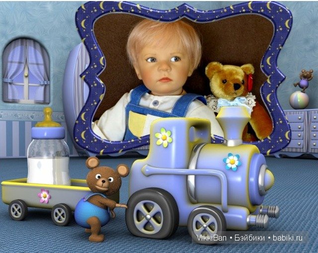 "Fiete" студийная кукла от Elisabeth Lindner, Germany (фото 3)