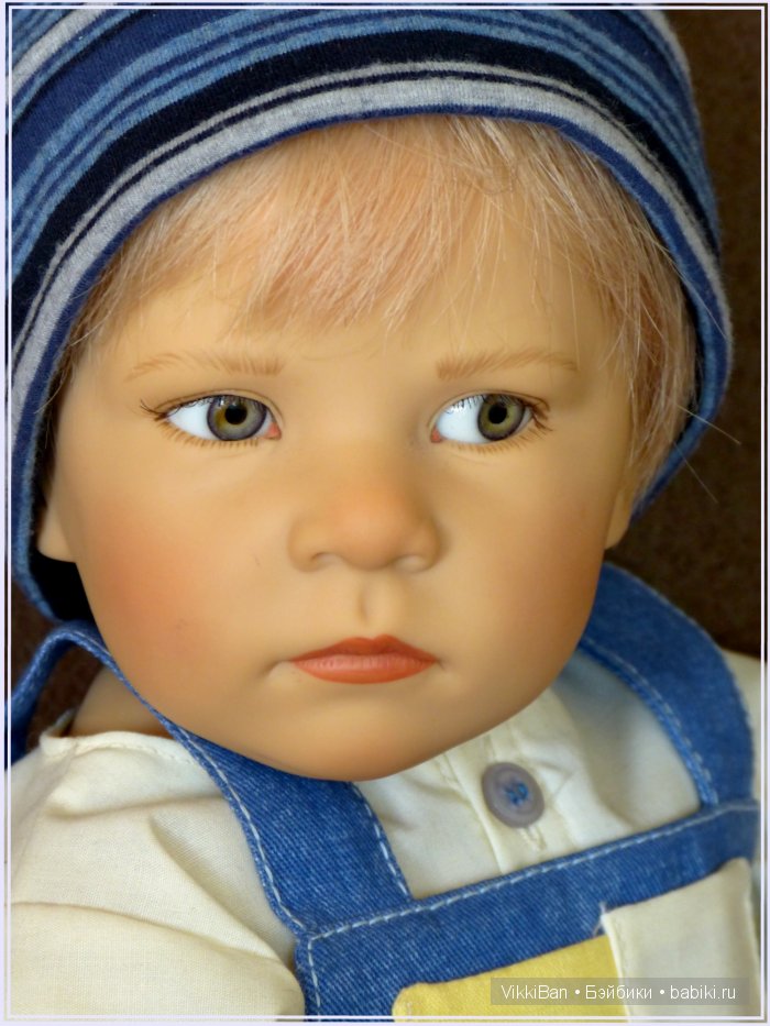 "Fiete" студийная кукла от Elisabeth Lindner, Germany (фото 4)