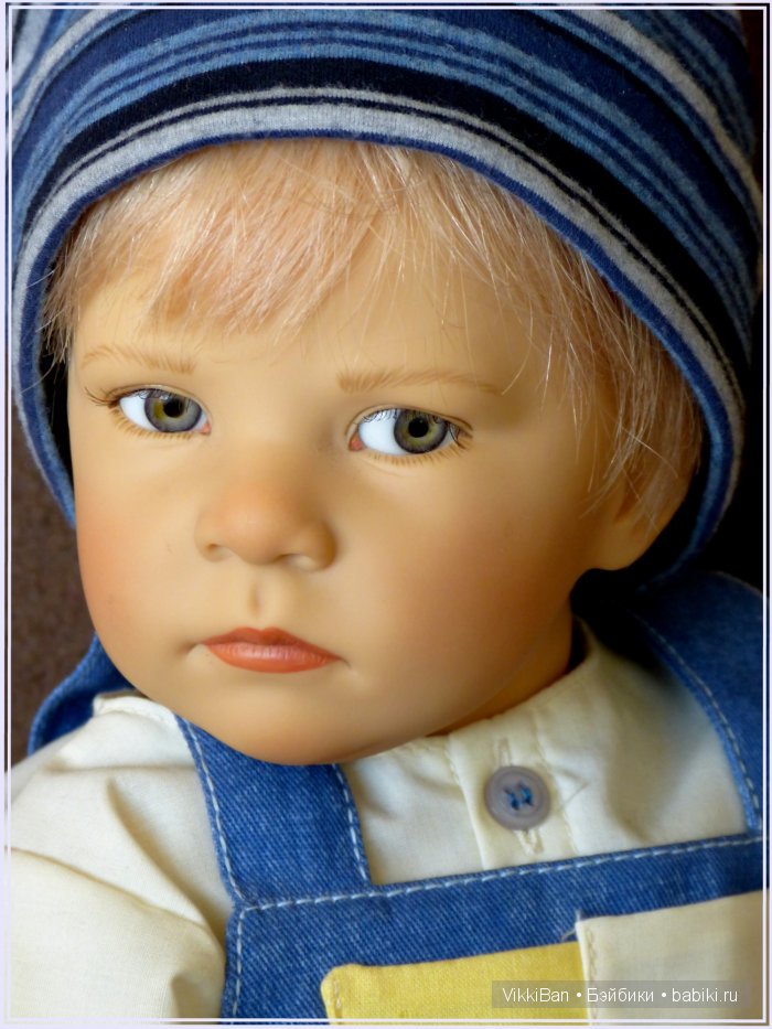 "Fiete" студийная кукла от Elisabeth Lindner, Germany (фото 8)