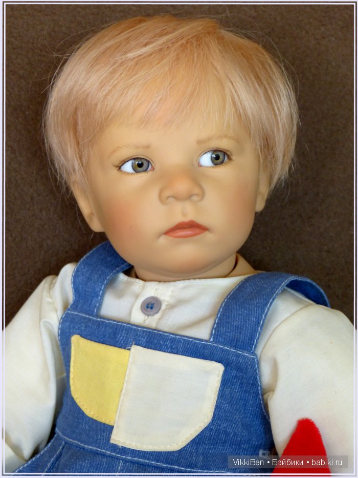 "Fiete" студийная кукла от Elisabeth Lindner, Germany (фото 7)