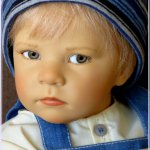 "Fiete" студийная кукла от Elisabeth Lindner, Germany