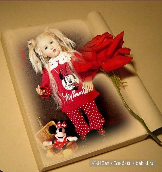 Коллекционная кукла KAROLINE от Sissel Bjorstadt Skille, GÖTZ (фото 9)