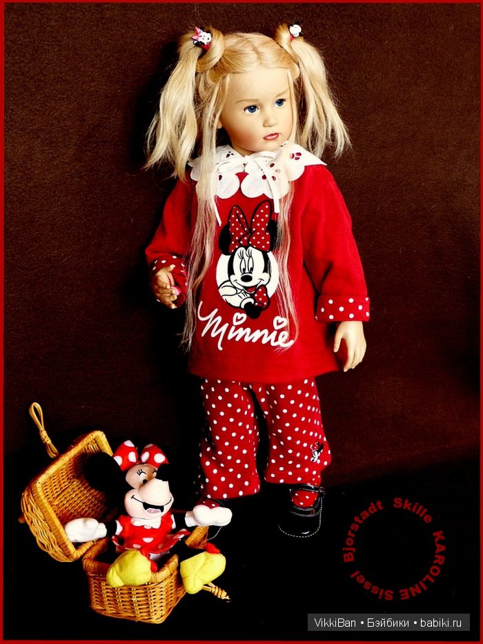 Коллекционная кукла KAROLINE от Sissel Bjorstadt Skille, GÖTZ