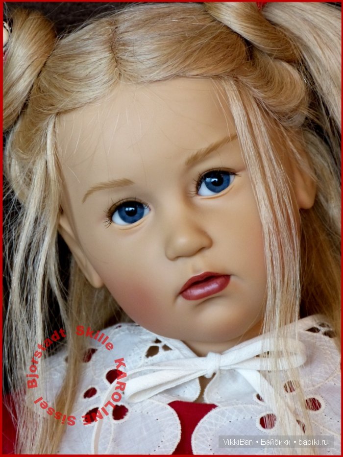 Коллекционная кукла KAROLINE от Sissel Bjorstadt Skille, GÖTZ