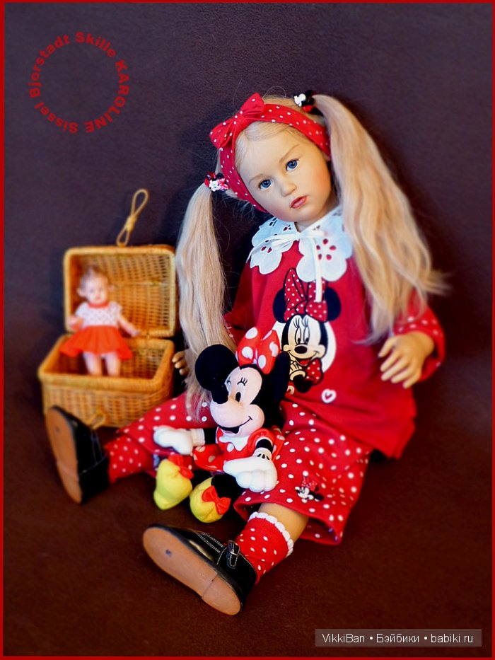 Коллекционная кукла KAROLINE от Sissel Bjorstadt Skille, GÖTZ