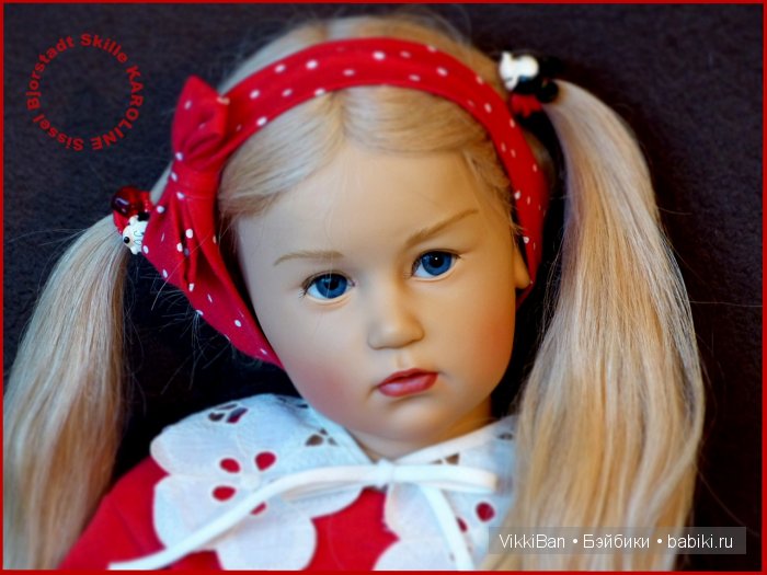 Коллекционная кукла KAROLINE от Sissel Bjorstadt Skille, GÖTZ