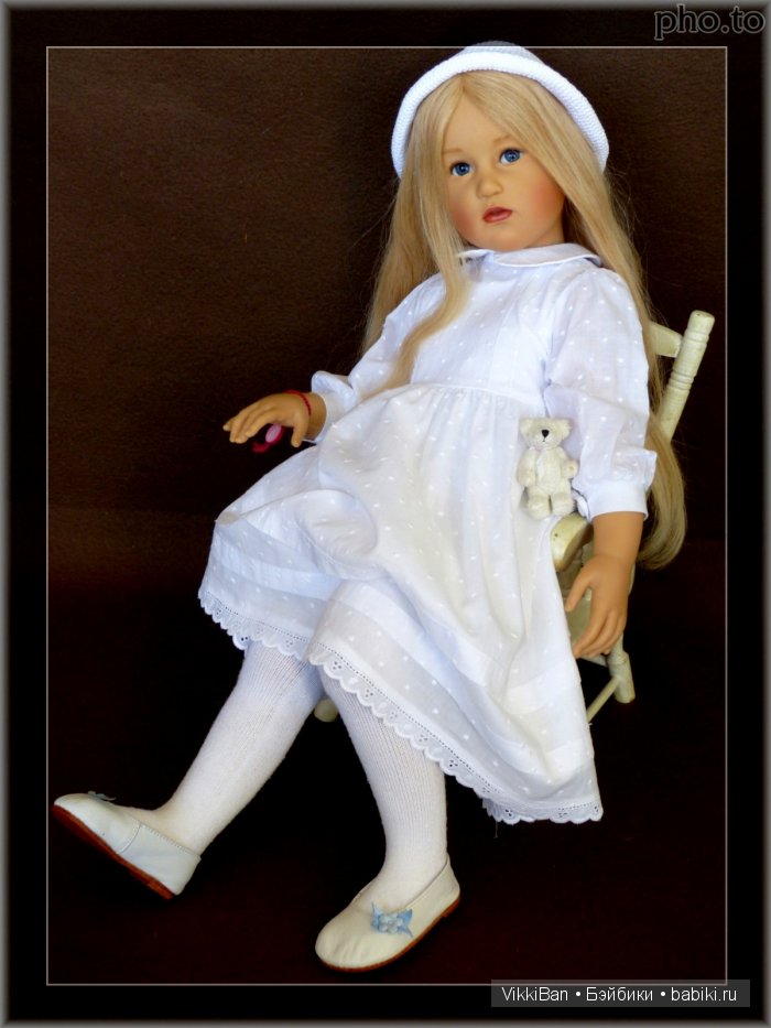 Коллекционная кукла KAROLINE от Sissel Bjorstadt Skille, Gotz: часть 2