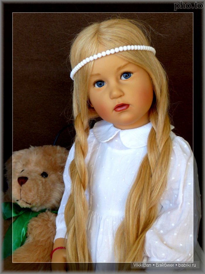 Коллекционная кукла KAROLINE от Sissel Bjorstadt Skille, Gotz: часть 2