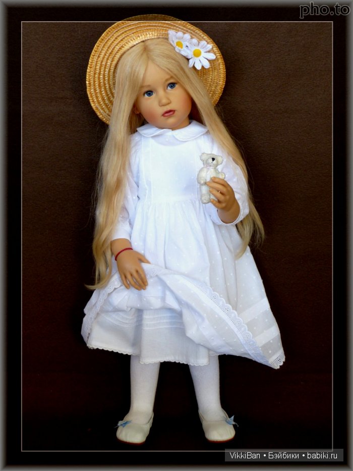 Коллекционная кукла KAROLINE от Sissel Bjorstadt Skille, Gotz: часть 2