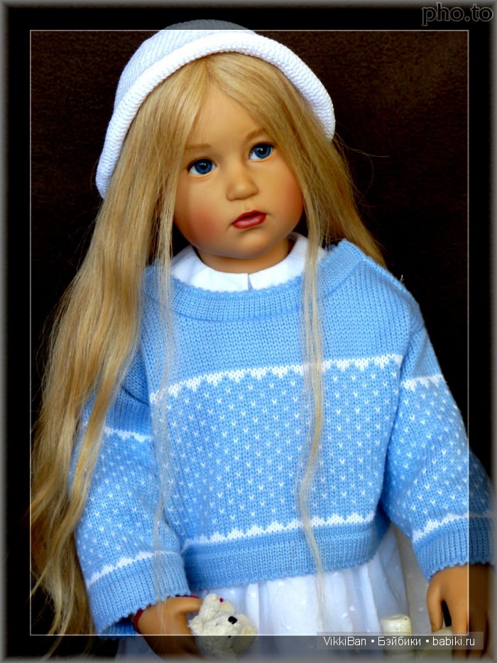 Коллекционная кукла KAROLINE от Sissel Bjorstadt Skille, Gotz: часть 2