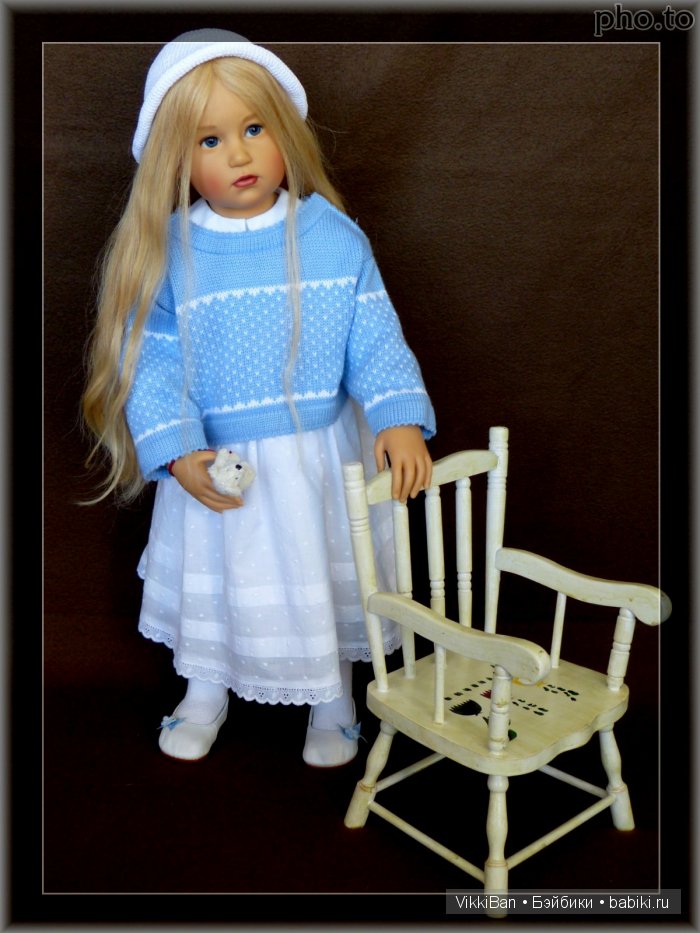 Коллекционная кукла KAROLINE от Sissel Bjorstadt Skille, Gotz: часть 2