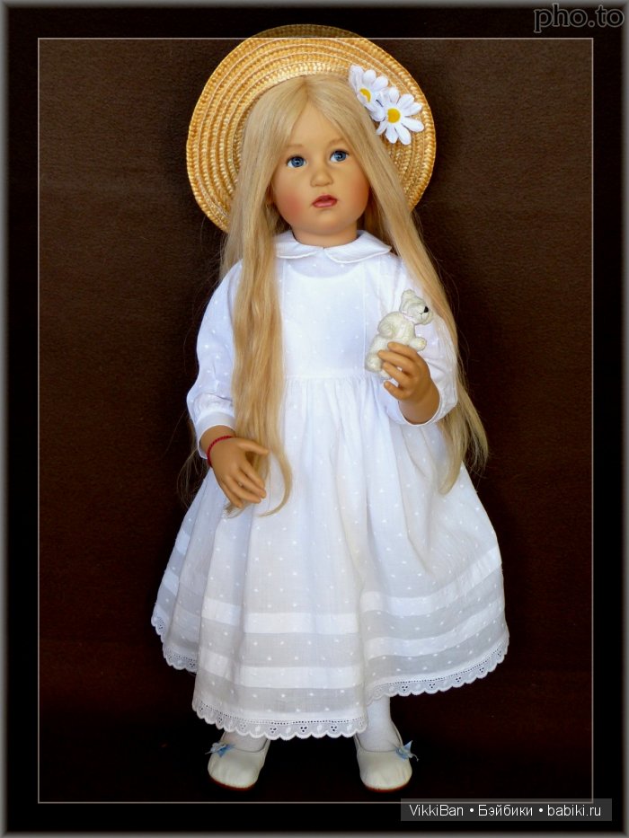 Коллекционная кукла KAROLINE от Sissel Bjorstadt Skille, Gotz: часть 2