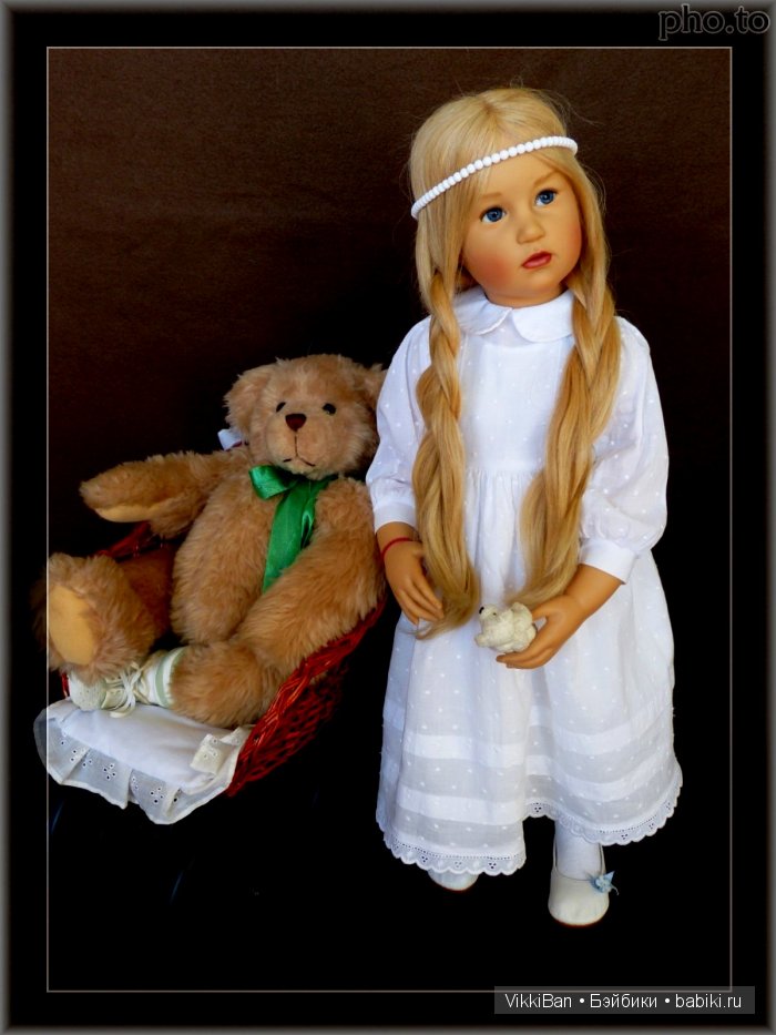 Коллекционная кукла KAROLINE от Sissel Bjorstadt Skille, Gotz: часть 2