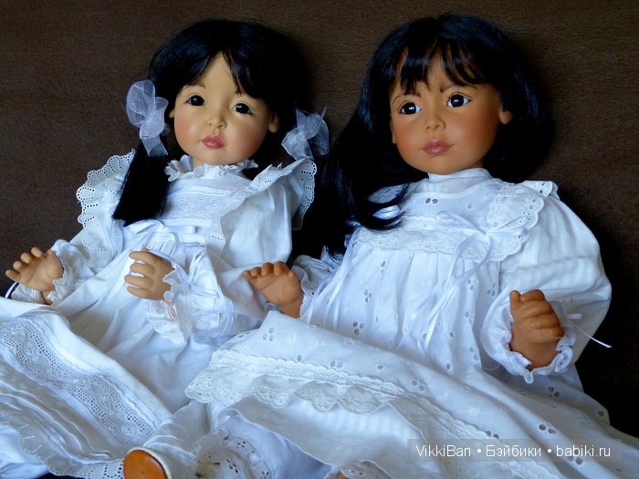 Коллекционные куклы от Joke Grobben Fifiane & Toeti, GÖTZ