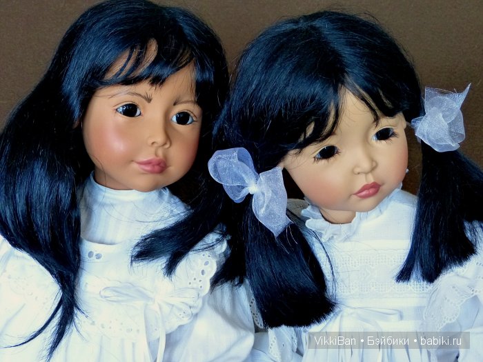 Коллекционные куклы от Joke Grobben Fifiane & Toeti, GÖTZ