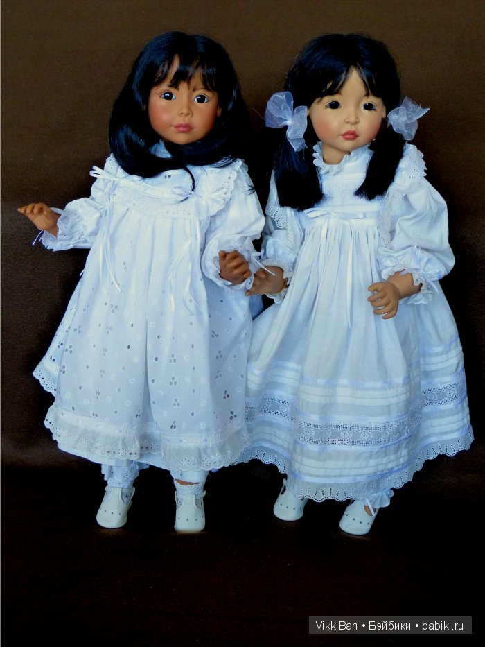 Коллекционные куклы от Joke Grobben Fifiane & Toeti, GÖTZ (фото 9)