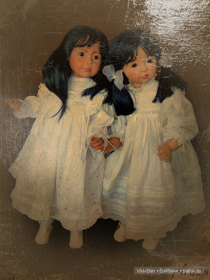 Коллекционные куклы от Joke Grobben Fifiane & Toeti, GÖTZ (фото 2)