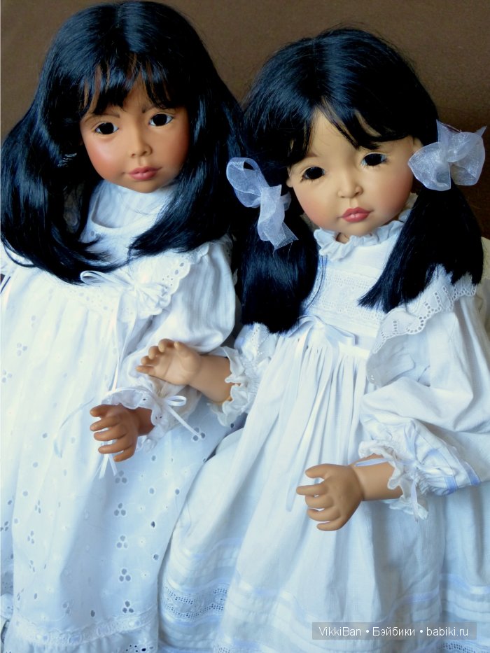 Коллекционные куклы от Joke Grobben Fifiane & Toeti, GÖTZ