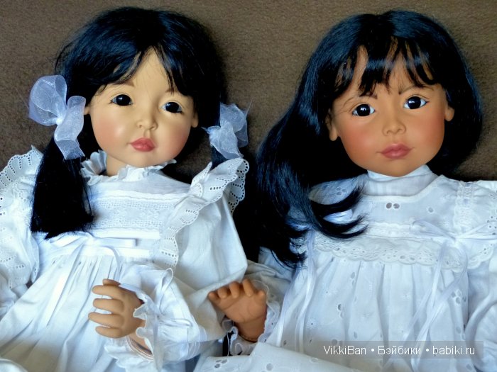 Коллекционные куклы от Joke Grobben Fifiane & Toeti, GÖTZ