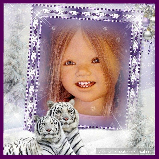 C праздником Рождества! Куклы Annette Himstedt